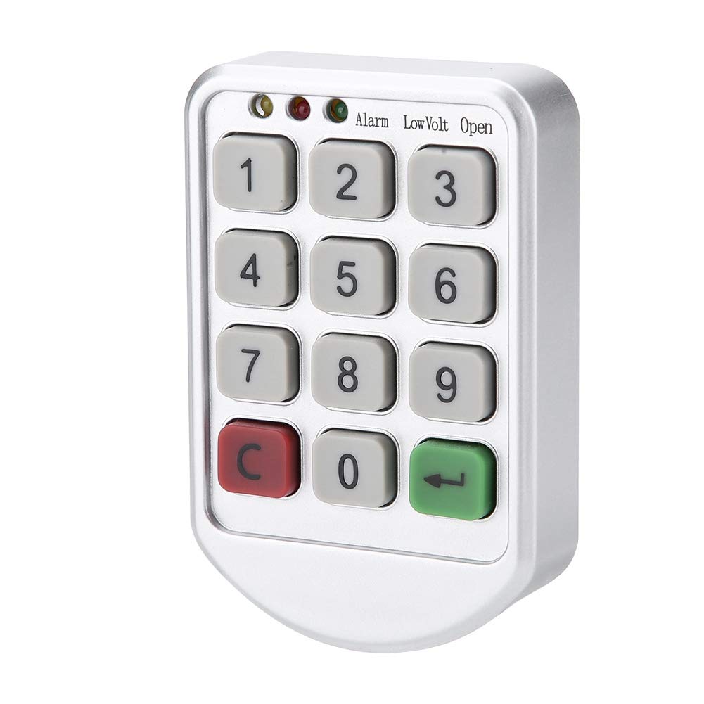 Electronic Cabinet Lock Kit Keyless Electronic Password Digital Keypad Door Number