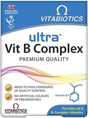 Vitabiotics Ultra Vit B Complex 60 Tablets Amazon Co Uk Health Personal Care