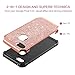 BENTOBEN Google Pixel 3 XL Case, Slim Glitter Bling Girl Women Sparkly Phone Cases Non-Slip Scratch Proof Heavy Duty Hybrid 2 in 1 Shockproof Protective Phone Cover for Google Pixel 3 XL, Rose Gold