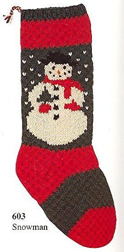 Candide Wool Yarn Christmas Stocking Knitting Kit 603 Snowman Candide Wool Yarn Christmas Stocking Knitting Kit 603 Snowman