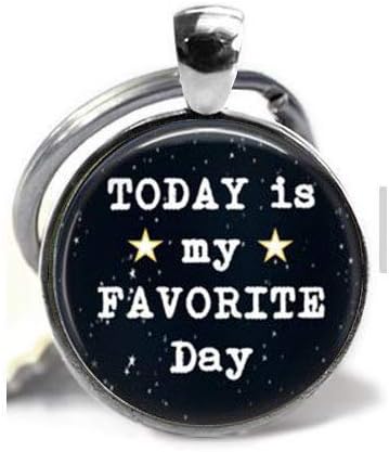 Aujourd Hui Est Mon Prefere Jour Pendentif Rendez Vous Happy Happy Citation Thankful Grateful Collier Cadeau Porte Cles Amazon Fr Cuisine Maison