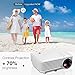 TENKER Projector, Mini Projector Portable 170” Display, 1080P Supported Video Projector, 50000 Hours LED Movie Projector Compatible with HDMI, USB, AV, VGA, Phone and Laptopthumb 1