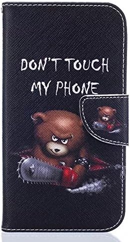 Moto G4 Case, Moto G4 Plus Case,Topratesell Design Premium PU Leather Wallet Pouch Case for Motorola Moto G4 / G4 Plus Bear