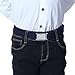 Kajeer 4PCS Kids Boys Adjustable Magnetic Belt - Big Elastic Stretch Belt with Easy Magnetic Buckle (4pcs Navy Blue)