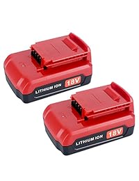 Lasica Batería de iones de litio de 18 V para cable de puerto 18 V Herramientas eléctricas inalámbricas PC18B PC18BL PC18BLX, 2.0Ah 2 unidades