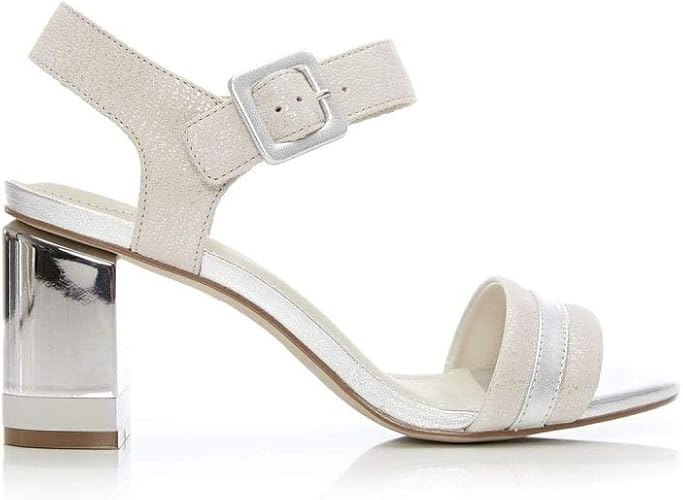 moda in pelle rose gold sandals