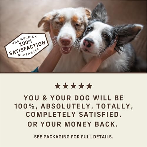 MERRICK POWER BITES NATURAL SOFT AND CHEWY REAL MEAT DOG TREATS, GRAIN FREE SNACK WITH REAL CHICKEN RECIPE – 6 OZ. BAG