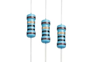 EDGELEC 100pcs 10 ohm Resistor 1W, 1 Watt ±1% Tolerance Metal Film Fixed Resistor, Multiple Values of Resistance Optional