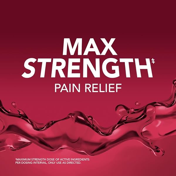 VICKS PAINQUIL PAIN RELIEF ACETAMINOPHEN 1000MG MAX STRENGTH‡ ADULT PAIN RELIEVER LIQUID 12OZ, BACKACHE HEADACHE RELIEF, 1 DAYTIME PAIN RELIEVER