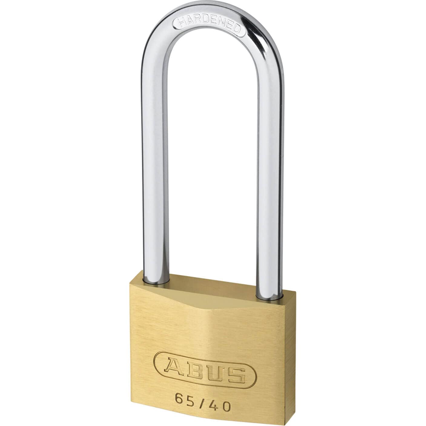 ABUS 65/30Hb60 Long Shackle Brass Padlock