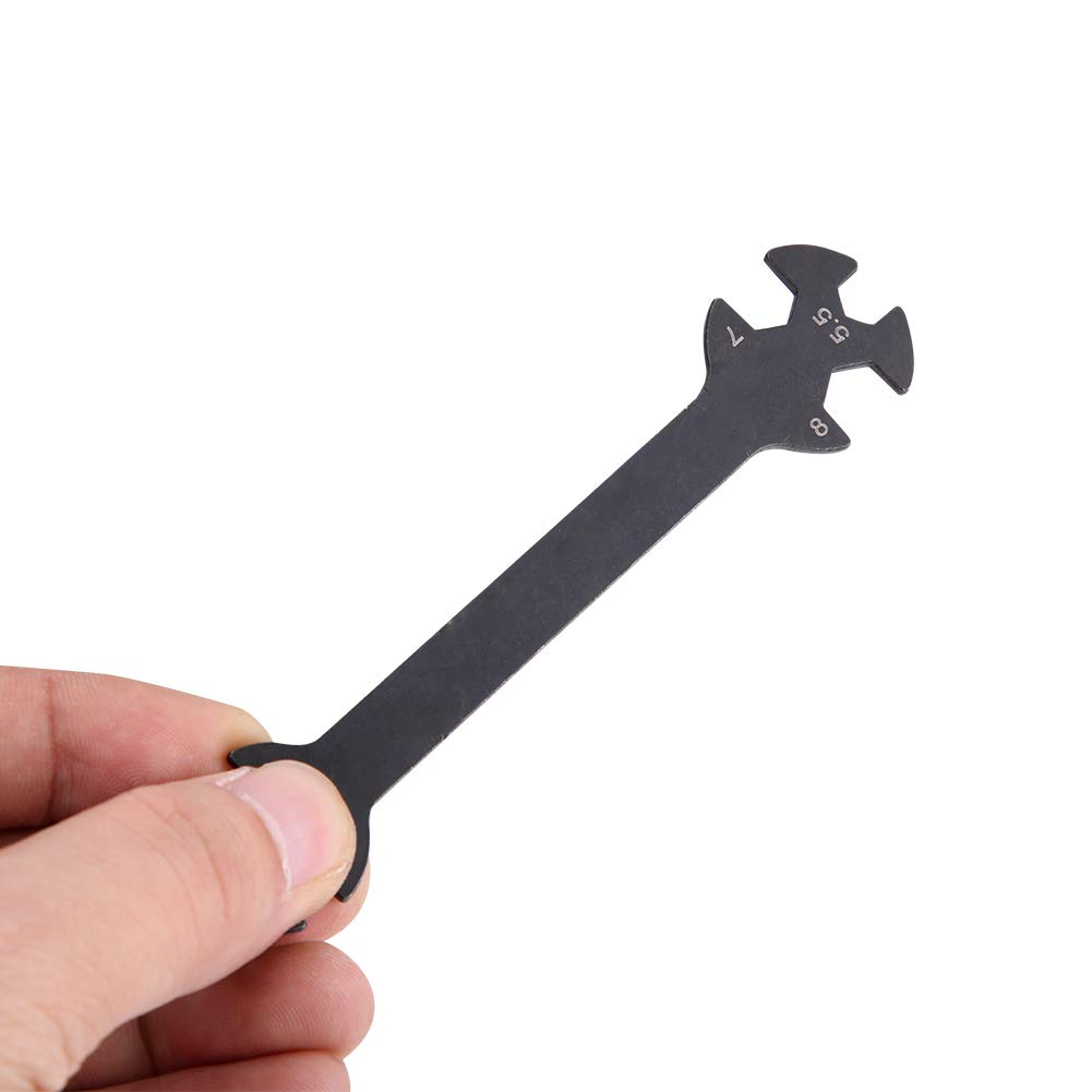 Metal Wrench for RC Car, Remote Control Model Toy Tool Multi-Function Wrench for RC Car