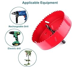 3-5/32"（80mm） HSS Bi-Metal Hole Cutter with