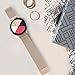 SWEES Compatible Samsung Galaxy Watch Active 40mm Band, 20mm Mesh Milanese Magnetic Adjustable Stainless Steel Metal Replacement Band for Galaxy Watch Active SM-R500 Smart Watch Women Men, Rose Gold