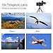 Telephoto Lens,18X Telephoto Zoom Lens Kit,Optical Camera Telescope Zoom Lens Attachment + Universal Clip + Phone Holder + Tripod for iPhone, Samsung Most Smartphone