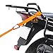 iNeibo12 inch Soft Loop Tie Down Straps (1400LBS)- Ratchet Tie Down Straps, Breaking Strength up to2800LBS-Perfect for Motorcycle, UTV, Snowmobile and ATV