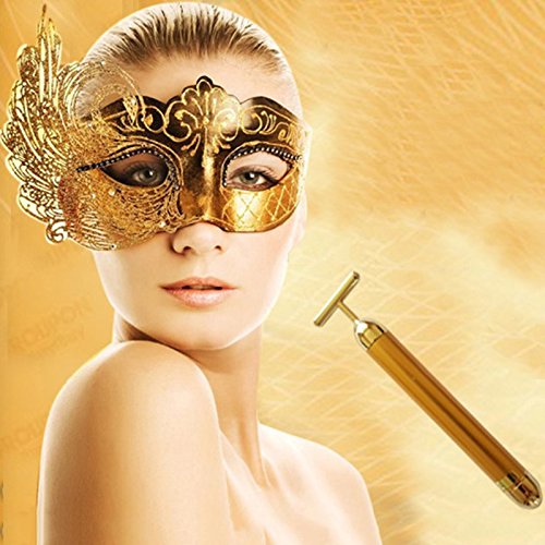 Face Massage Stick Face Massager Stick Slimming Face 24k Gold