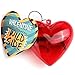 JOYIN 28 Pcs Animal Figures Filled Hearts with Valentine Cards for Kids Valentine Classroom Exchange Party Favors, Valentine Gift Exchange, Game Prizes and Carnivals Gift