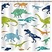 Cartoon Dinosaur Shower Curtain Cute Kids Tree Boys