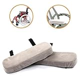 Chair Armrest Pads and and Arm Rest Cover,Memory Foam Elbow Pillow Support,2 Piece Set
