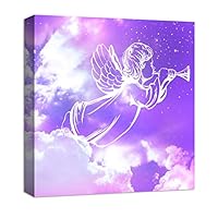 Canvas Wall Art Cupid Canvas Prints Home Artwork Decoration for Living Room,Bedroom - 12x12 inches