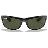 Ray-Ban mens Rb4089 Balorama Rectangular Sunglasses