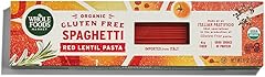 Whole Foods Market Organic Red Lentil Gluten Free Spaghetti, 8 Ounce