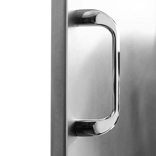BBQGUYS Signature 30-Inch Stainless Steel Double Door Single