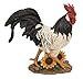 Deco 79 69750 Polystone Decorative Rooster Statue, 13 by 14-Inch