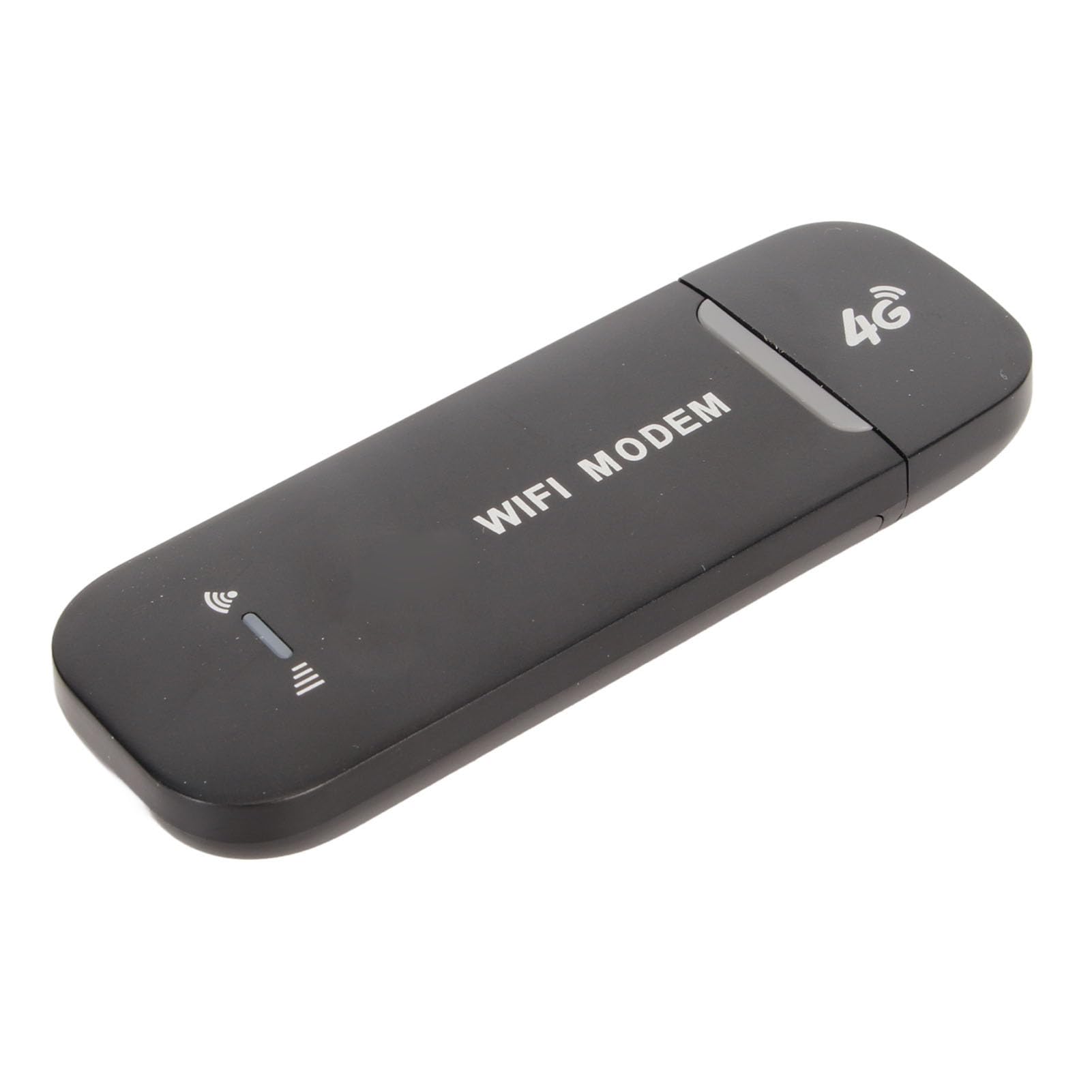 Photo 1 of 4G LTE USB Modem, 150Mbps High Speed, Up to 10 Users, Standard SIM Card Slot, Plug and Play, High Safety, Applicable to Asia, South Asia, Africa, The Middle (Black)