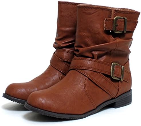 [カンド] 大きいサイズ レディース ブーツ 幅広 甲高 ワイズ 4e くしゅくしゅ エンジニアブーツ