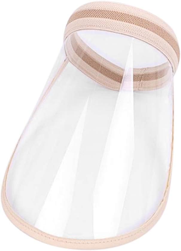 Full Face Shield Anti-Spitting Hat Protective Cap Cover Dustproof Cover Fisherman Hat Anti UV Hat with Safety Face Shield