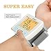 yuwell Automatic Portable Wrist Blood Pressure Cuff (5.3 - 7.7 Inch) Monitor Machines with Heartbeat Monitor - DFFA Patented and FDA Approved BP Cuff Wrist for Home Use(Batteries Not Included)