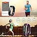 Bicol Fitness Tracker with Heart Rate Monitor, Pedometer for Walking IP67 Waterproof Activity Tracker for Kids Women Men Wristband Bracelet Calorie Counter Smart Watch Bracelet Purple and Black Band