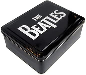 Caja de metal pequeña, diseño de Los Beatles: Amazon.es: Hogar