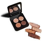 Youngblood Clean Luxury Cosmetics Natural Pressed Mineral Quad Eyeshadow, Sweet Talk | Pigmented Quad Matte and Shimmer Eyeshadow Palette Compact | Cruelty Free, Paraben Free, Gluten-free