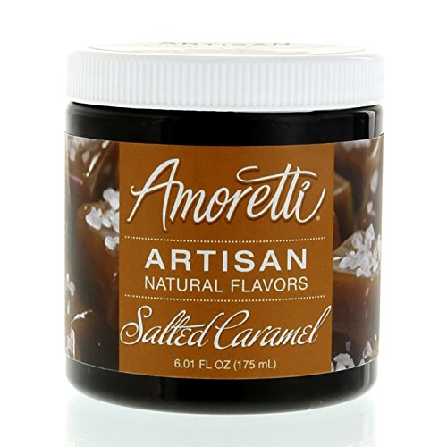 Amoretti Natural Artisan Flavor Salted Caramel, 6.01 Fluid Ounce