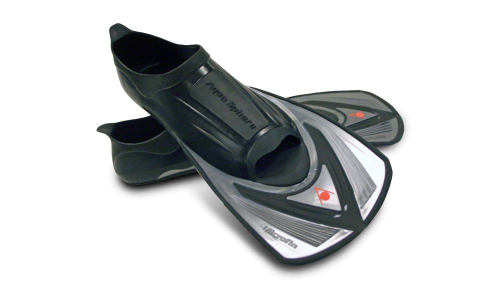 Aqua Sphere Micro-Fin Fitness Swim Fin-Size 6/7 for Water Aerobics and Swimming