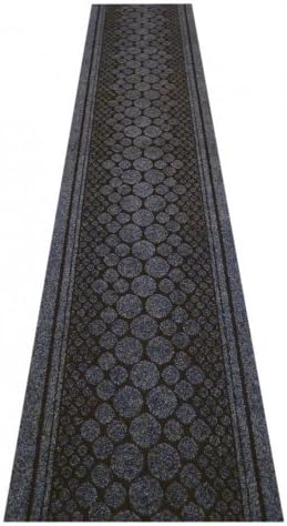 47 Sizes Available - Cork Blue - Sisal Style Carpet Runner Rug Door Mat - Any Length Runners for Hall, Hallways, Passage, Corridor, Kitchen, Caravans