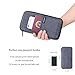 Travel Wallet,Passport Holder with Hand Strap and Zipper-Amazing Travel Wallet that Can Hold all Your Documents, Cards, Visas and More - Sleek Lightweight Design for Easy Organizing Case (Urban Gray)