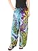 Orient Trail Women's "Cold" Dyed Tie-dye Straight Leg Pajama Dance Yoga Pants