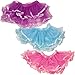 Tutus for Girls (Set of 3 -- Dress Up Tutu Costumes -- Pink, Purple and Blue)