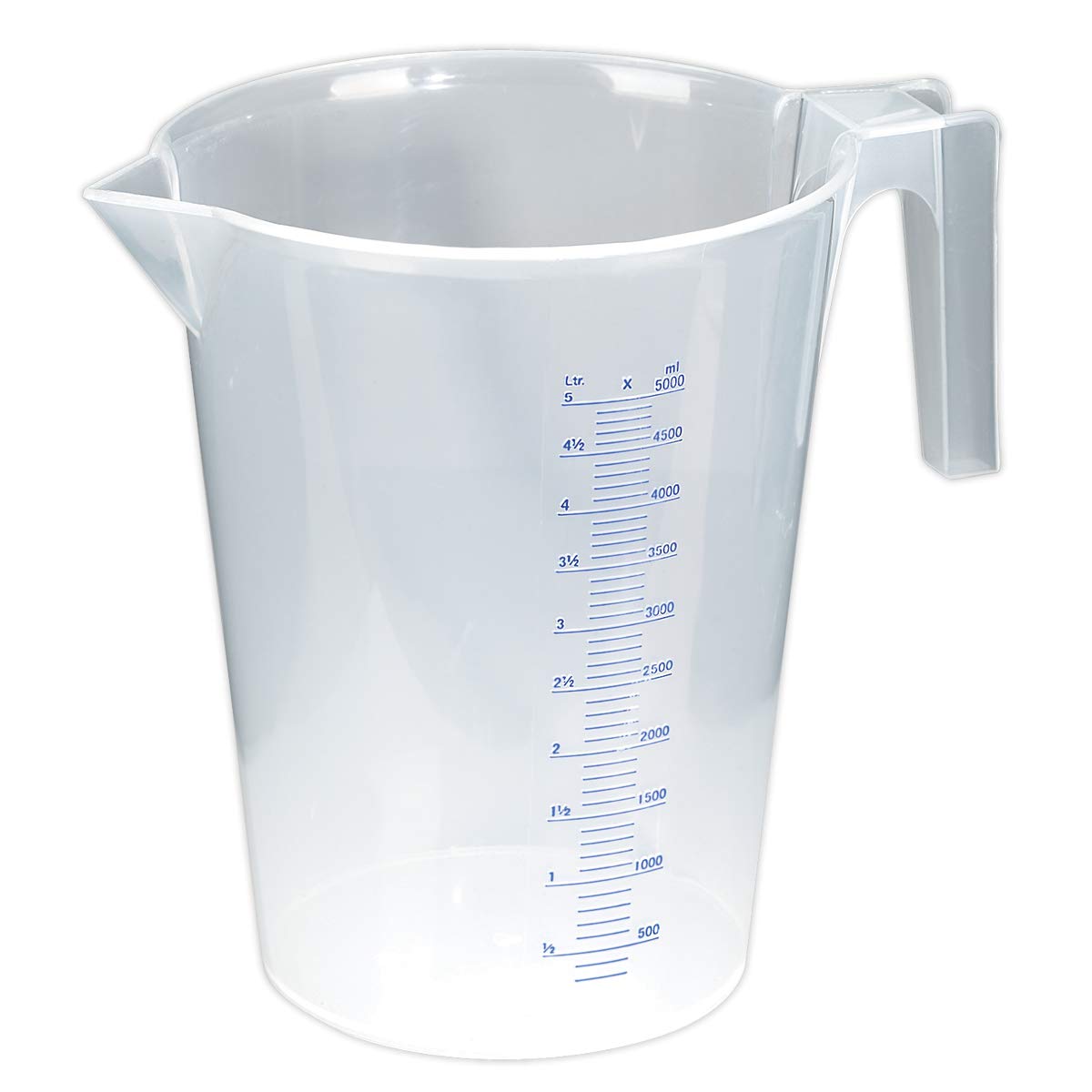 Sealey Jt5000 Measuring Jug Translucent 5Ltr