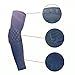 HWB 1 Pair / 2 Pcs Honeycomb Pad Crashproof Basketball Football Volleyball Compression Arm Guard Sleeve