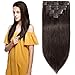 Clip in Hair Extensions 9 inch # Deep yellow