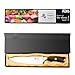 Chef Knife, 8 Inch Kitchen Knife, Quality Professional German High Carbon Stainless Steel Ultra Razor Sharp Cooking Blade with Ergonomic Well-balanced Wood Handle, All Purposes with Gift Box Coolwoo