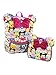 Disney Tsum Tsum Girls Backpack and Lunch Box School Set (One Size, Pink/Multi)