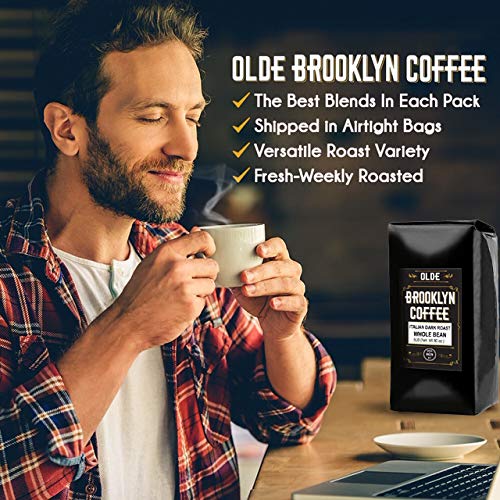 ITALIAN Dark Roast Whole bean 5 LB Extra Strong Coffee The World’s