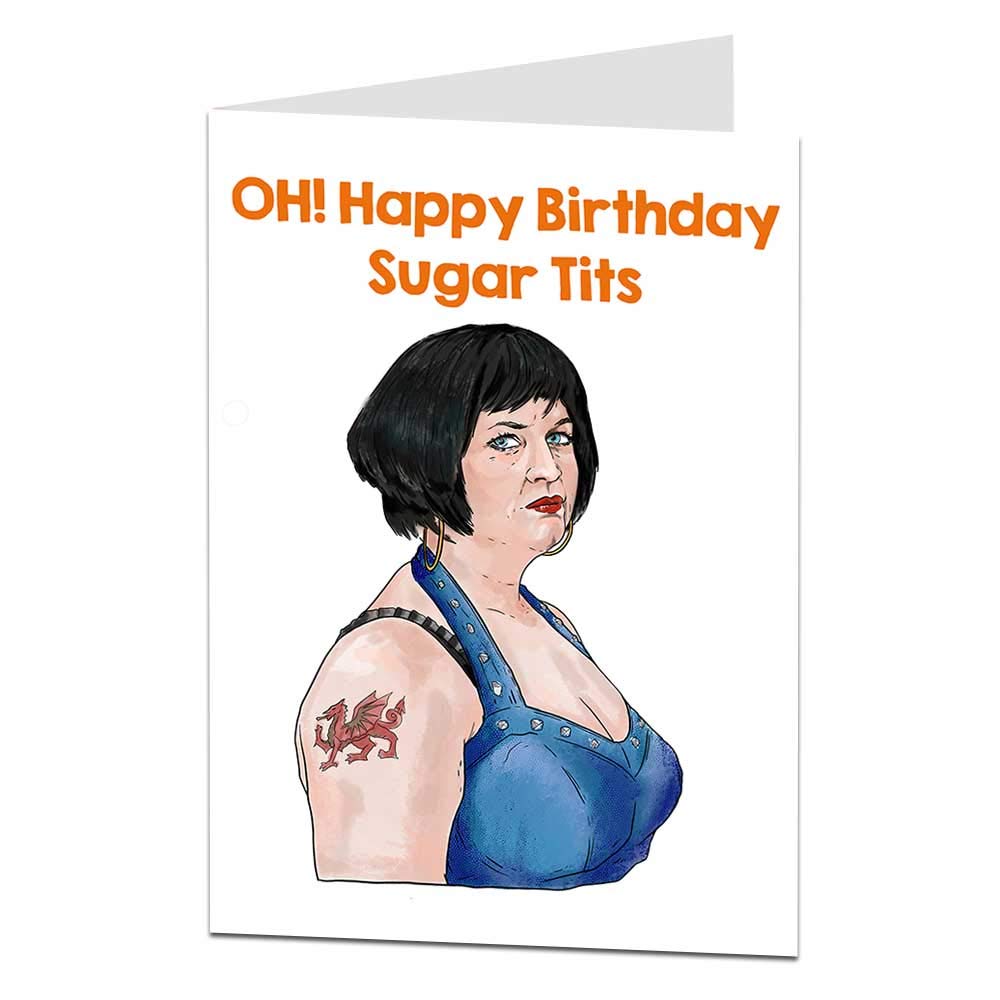 Funny Birthday Card for Her