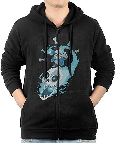Akagopstore Casual Mens Sans Skeleton Undertale Game Full-Zip Sweatshirt Hoodie Jacket X-Large