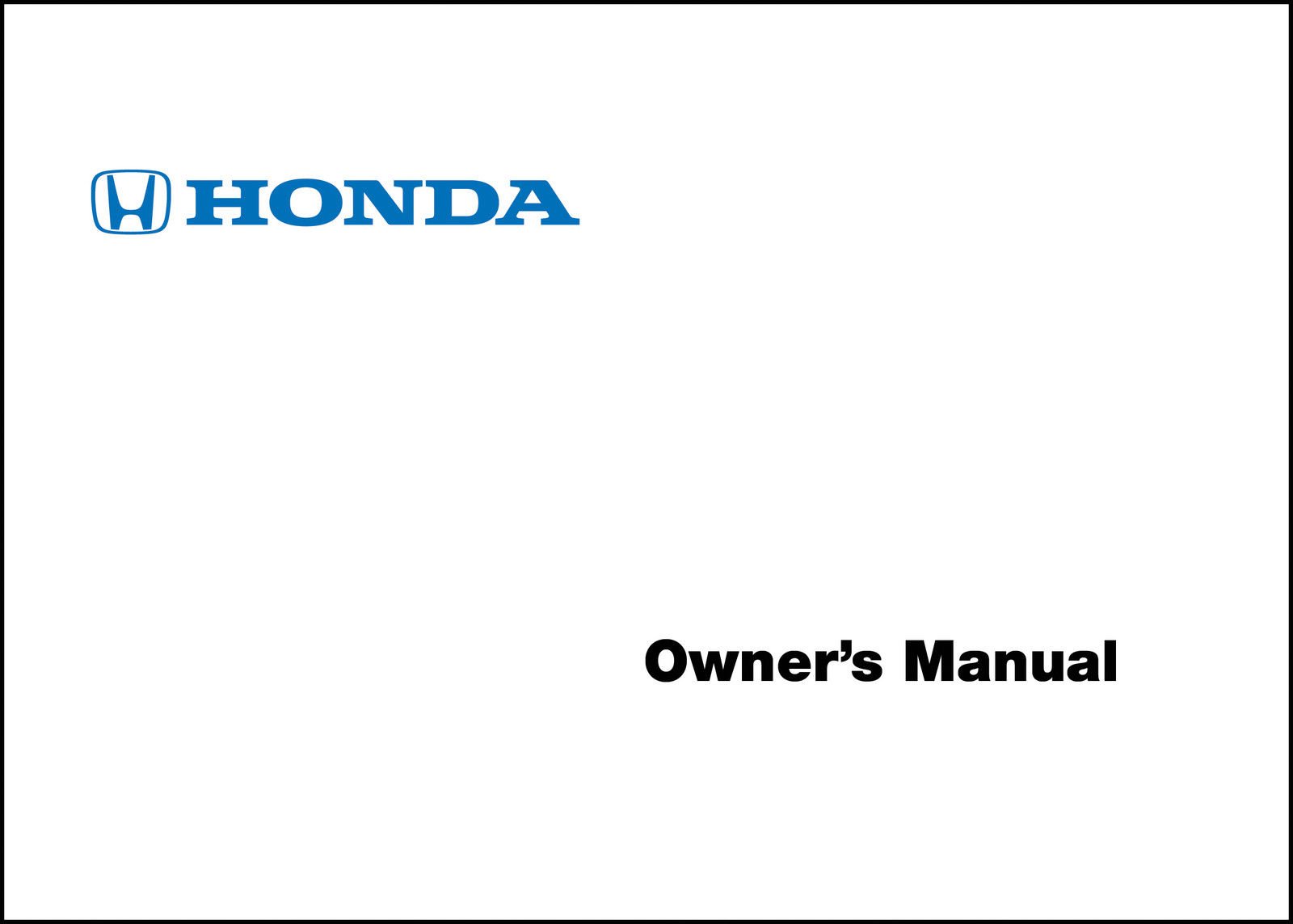 2016 Honda Fit Owner's Manual Guide Book Paperback – 2016